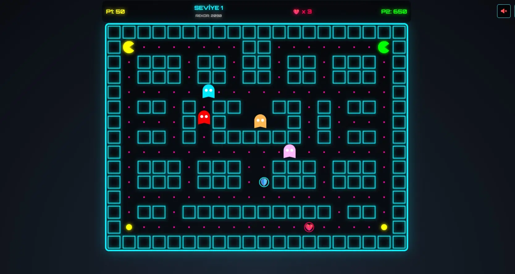 Cosmic Eater - Pacman Style Game